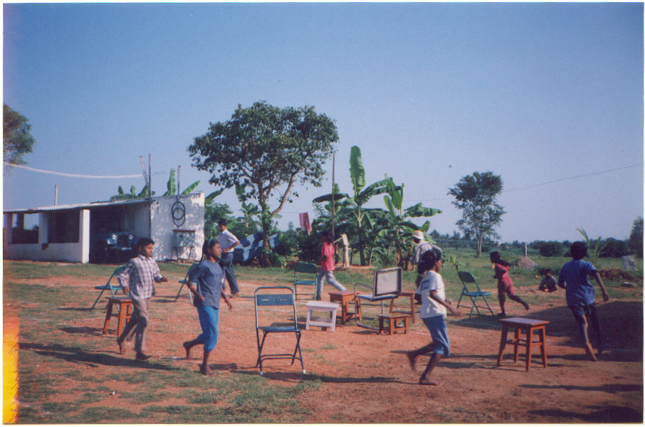 Kids playing at Jeeva Jyothi